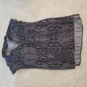 Rock & Republic Animal Print Large Shirt Dress